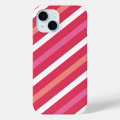 Sweet Cute Snoep Stripes Pattern Valentijnsdag Case-Mate iPhone Case (Achterkant)