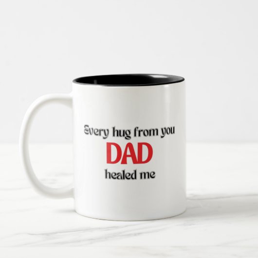 Sweet Dad Quote koffie Mok (Links)
