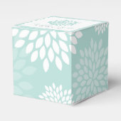 Sweet Dahlias Wedding Bedankdoosjes (Voorkant Zijde)