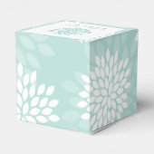 Sweet Dahlias Wedding Bedankdoosjes (Achterkant)