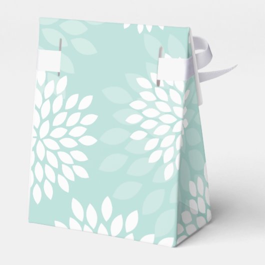 Sweet Dahlias Wedding Bedankdoosjes (Achterkant)