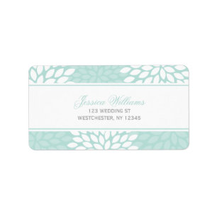 Sweet Dahlias Wedding Etiket