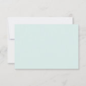 Sweet Dahlias Wedding RSVP Kaartje (Achterkant)