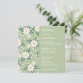 Sweet Daisies Bridal Shower Kaart (Staand voorkant)