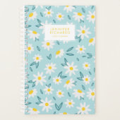 Sweet Daisies patroon gepersonaliseerd Planner (Voorkant)