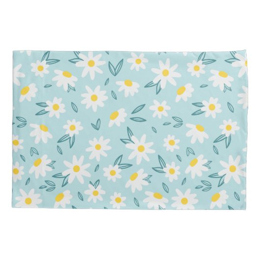 Sweet Daisies Pattern Kussensloop (Achterkant)