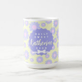 Sweet Daisy Baby Geel Paarse Roze Mok (Center)