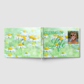 Sweet Daisy Celebration of Life Photo Guest Book Gastenboek (Volledig)