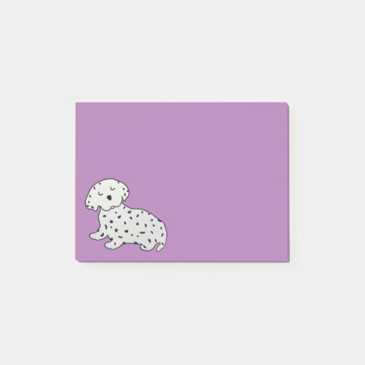 Sweet Dalmatian Dreams Post-it® notes (Voorkant)