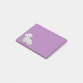 Sweet Dalmatian Dreams Post-it® notes (Schuin)