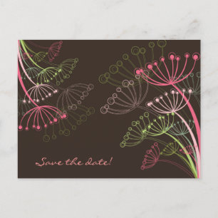 Sweet Dandelions Save-the-Date Briefkaart