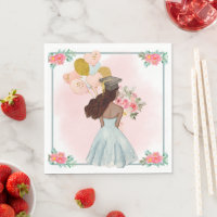 Sweet Dark Skin Bruin Haired Meisje Afstuderen