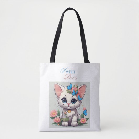 Sweet Days Tote Bag (Voorkant)