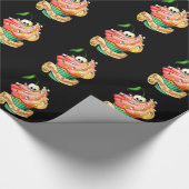 Sweet & Deadly Skull Cupcake Cadeaupapier (Hoek)