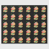 Sweet & Deadly Skull Cupcake Cadeaupapier (Vlak)