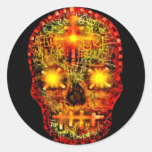 Sweet Death Ronde Sticker (Voorkant)