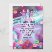 Sweet Debut Birthday KPOP Star Kaart (Voorkant)