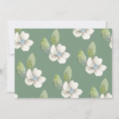 Sweet Deer Neutraal Baby shower Kaart (Achterkant)