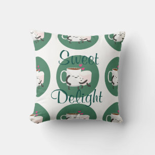 Sweet Delight Whimsical Decorative Pillow Kussen