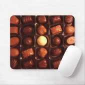 Sweet Delights Chocolate Pattern Mouse Pad Muismat (Met muis)
