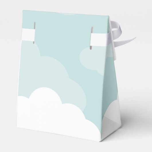 Sweet Delivery Stork Baby shower Favor Box Bedankdoosjes (Achterkant)