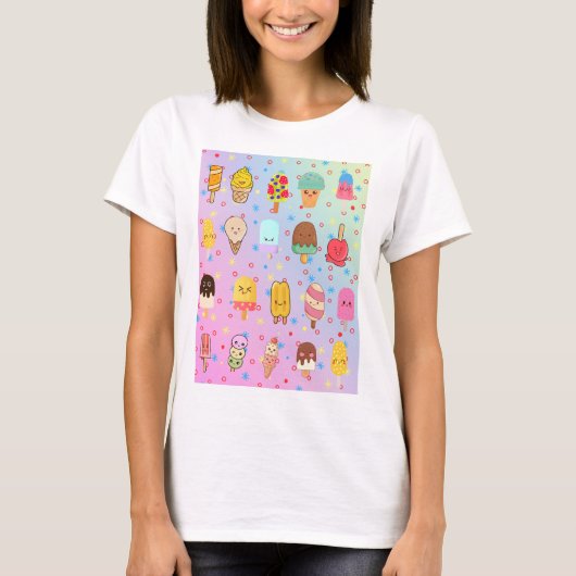 Sweet Desert bewerkbaar T-shirt (Voorkant)