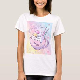 Sweet Desert bewerkbaar T-shirt