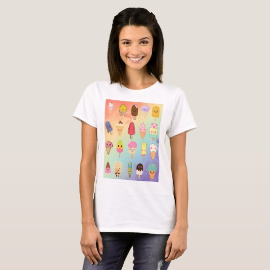 Sweet Desert bewerkbaar T-shirt (Voorkant volledig)