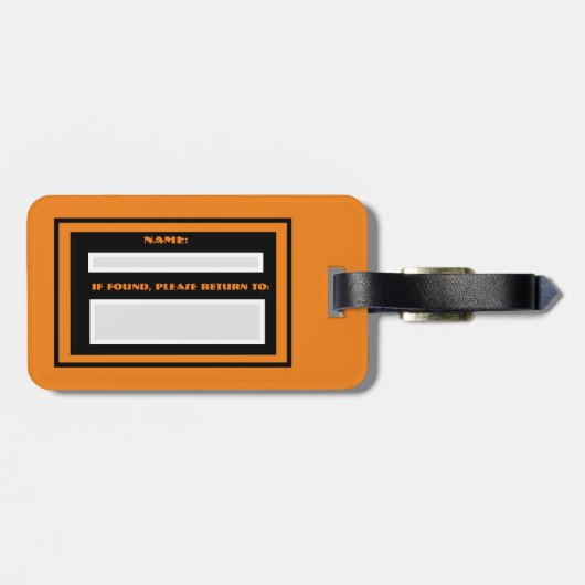 Sweet Design van Toffie Front en Back No Hassle Bagagelabel (Achterkant horizontaal)