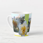 Sweet Desire Daffodils Design Latte Mok (Linkerhoek)