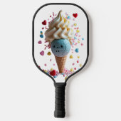 Sweet Dessert Pickleball – Schattige Ice Cream Sun Paddle (Achterkant)