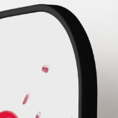 Sweet Dessert Pickleball – Schattige Ice Cream Sun Pickleball Paddle (Links Detail)