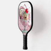 Sweet Dessert Pickleball – Schattige Ice Cream Sun Pickleball Paddle (Links)