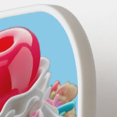 Sweet Dessert Pickleball – Schattige Ice Cream Sun Pickleball Paddle (Links Detail)