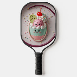 Sweet Dessert Pickleball – Schattige Ice Cream Sun Pickleball Paddle