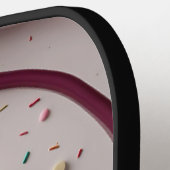 Sweet Dessert Pickleball – Schattige Ice Cream Sun Pickleball Paddle (Links Detail)