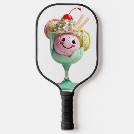 Sweet Dessert Pickleball – Schattige Ice Cream Sun Pickleball Paddle