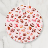 Sweet Desserts Bedankjes Labels (Achterkant)