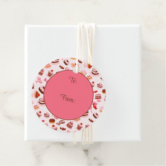 Sweet Desserts Bedankjes Labels (In situ)