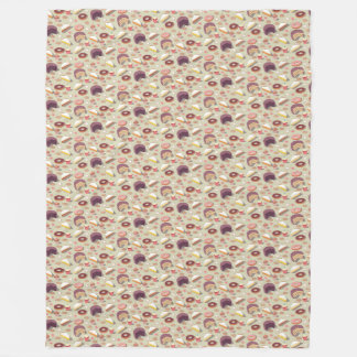 Sweet Desserts Fleece Deken