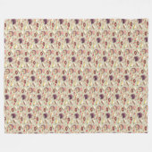 Sweet Desserts Fleece Deken (Voorkant (Horizontaal))