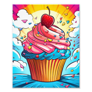 Sweet Desserts Foto Afdruk