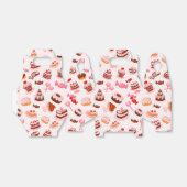 Sweet Desserts Tent Favor Box Bedankdoosjes (Uitgevouwen)