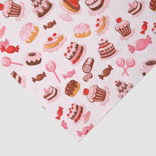 Sweet Desserts Tissuepapier (Detail)