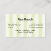 Sweet Desserts Visitekaartje (Achterkant)