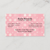 Sweet Desserts Visitekaartje (Achterkant)