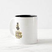 Sweet Devily Tweekleurige Koffiemok (Voorkant links)