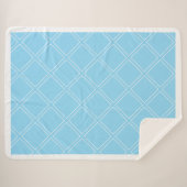 SWEET DIAMOND, Fleece  Sherpa Deken (Voorkant (horizontaal))