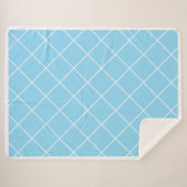 SWEET DIAMOND, Fleece  Sherpa Deken (Voorkant (horizontaal))