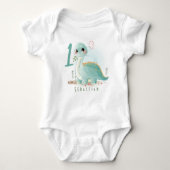 Sweet dino Baby Bodysuit (Voorkant)
